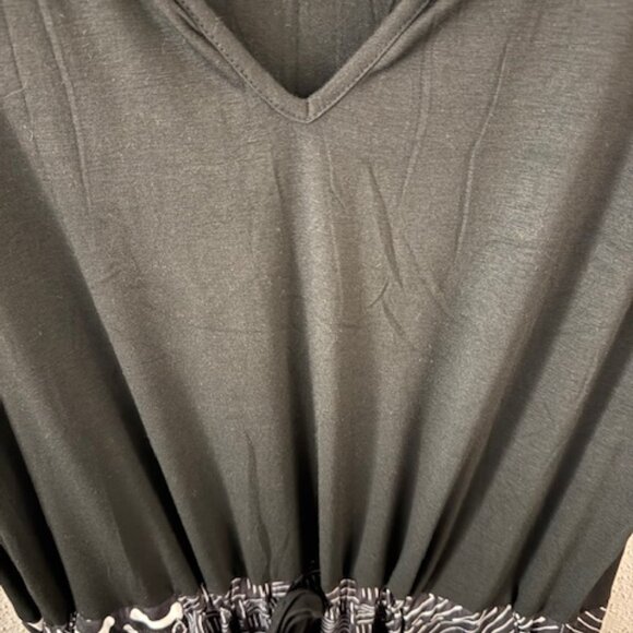 Vestido Negro Boho–Casual (comfortable dress with black top) - Picture 4 of 8